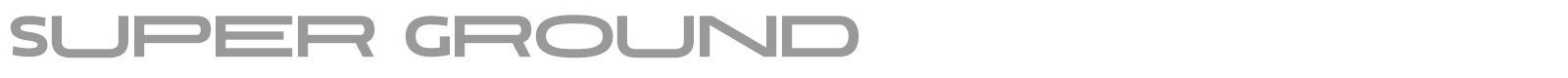 Super Ground font preview